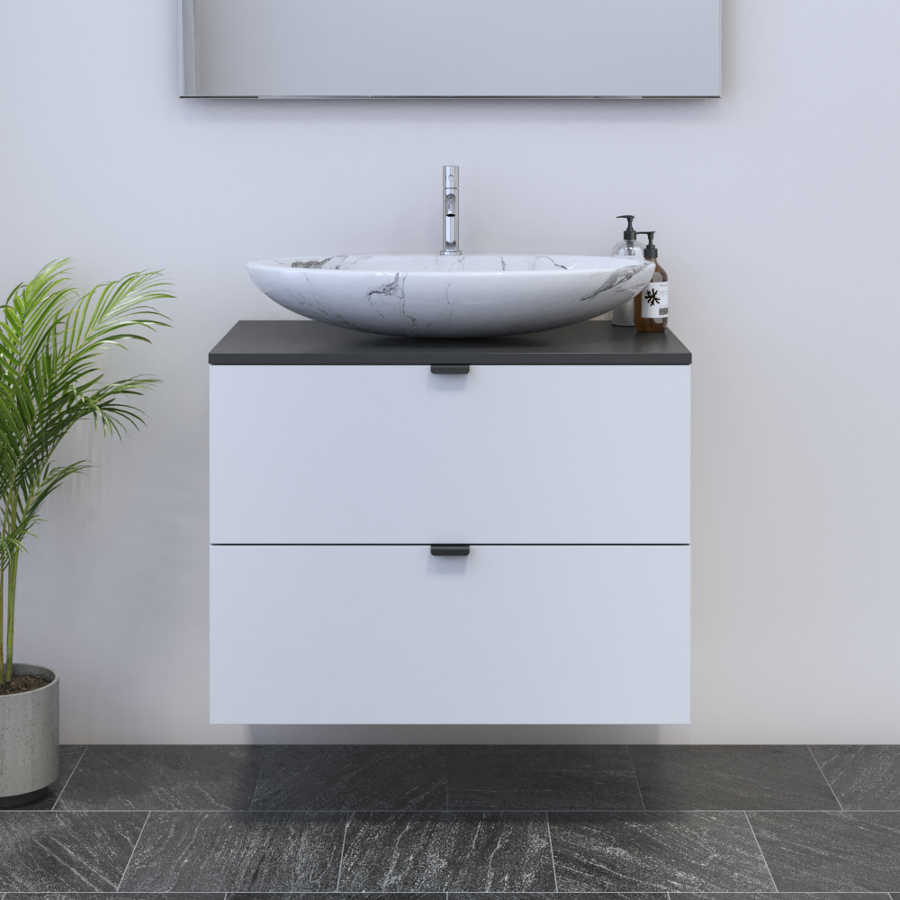 Ines 2S 80 Floating Bathroom Vanity