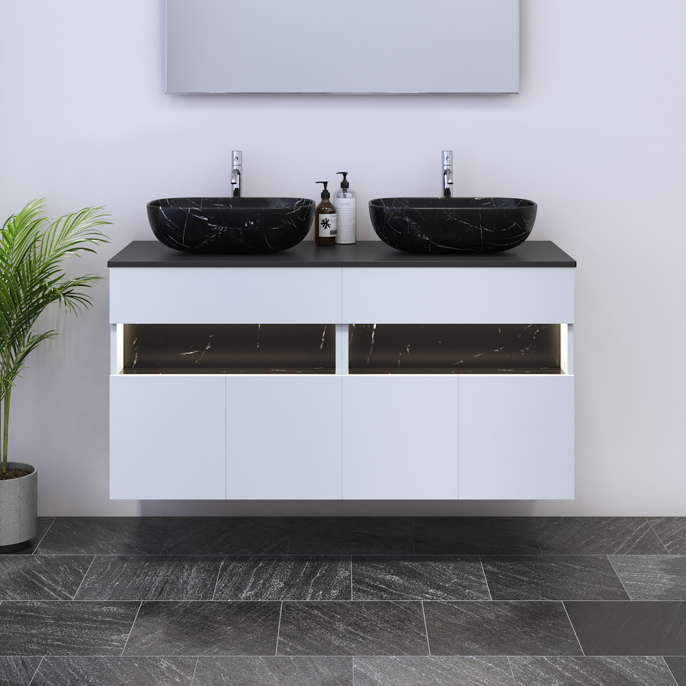 Laguna 4D 120 Floating Bathroom Vanity