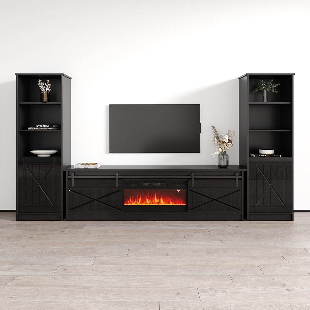 Granero BL-EF Fireplace Entertainment Center