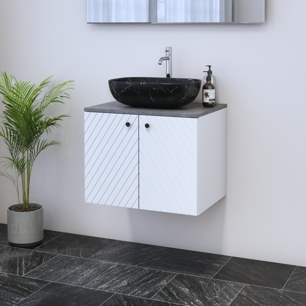 Avela 2D 60 Floating Bathroom Vanity