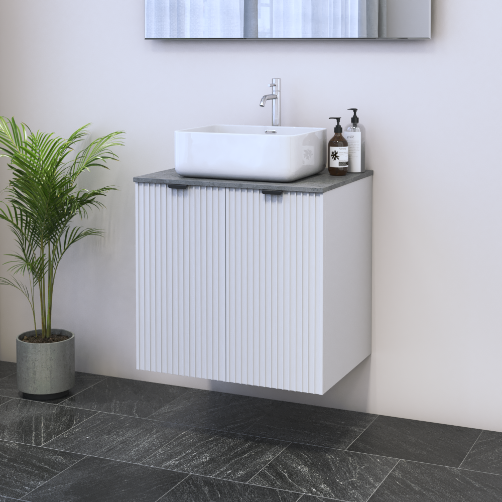 Nicole 2D 60 Floating Bathroom Vanity