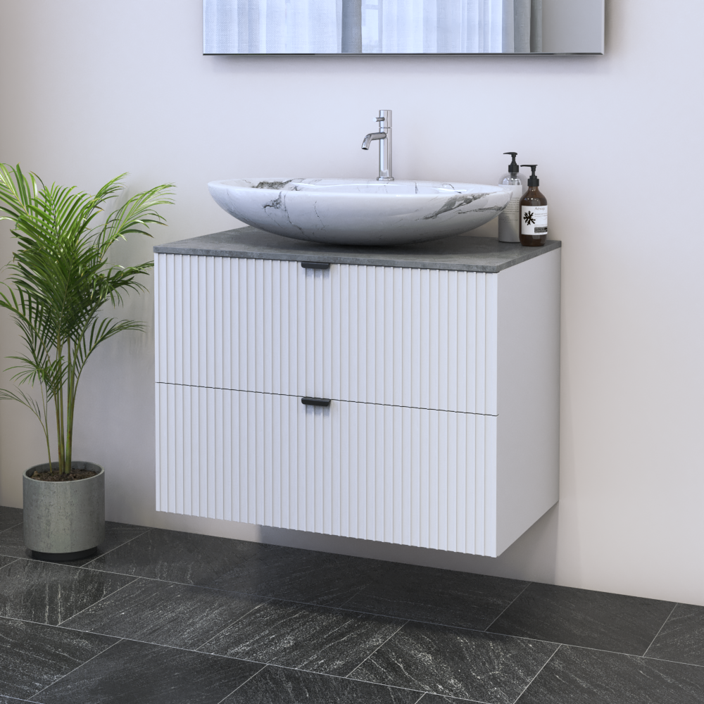 Nicole 2S 80 Floating Bathroom Vanity