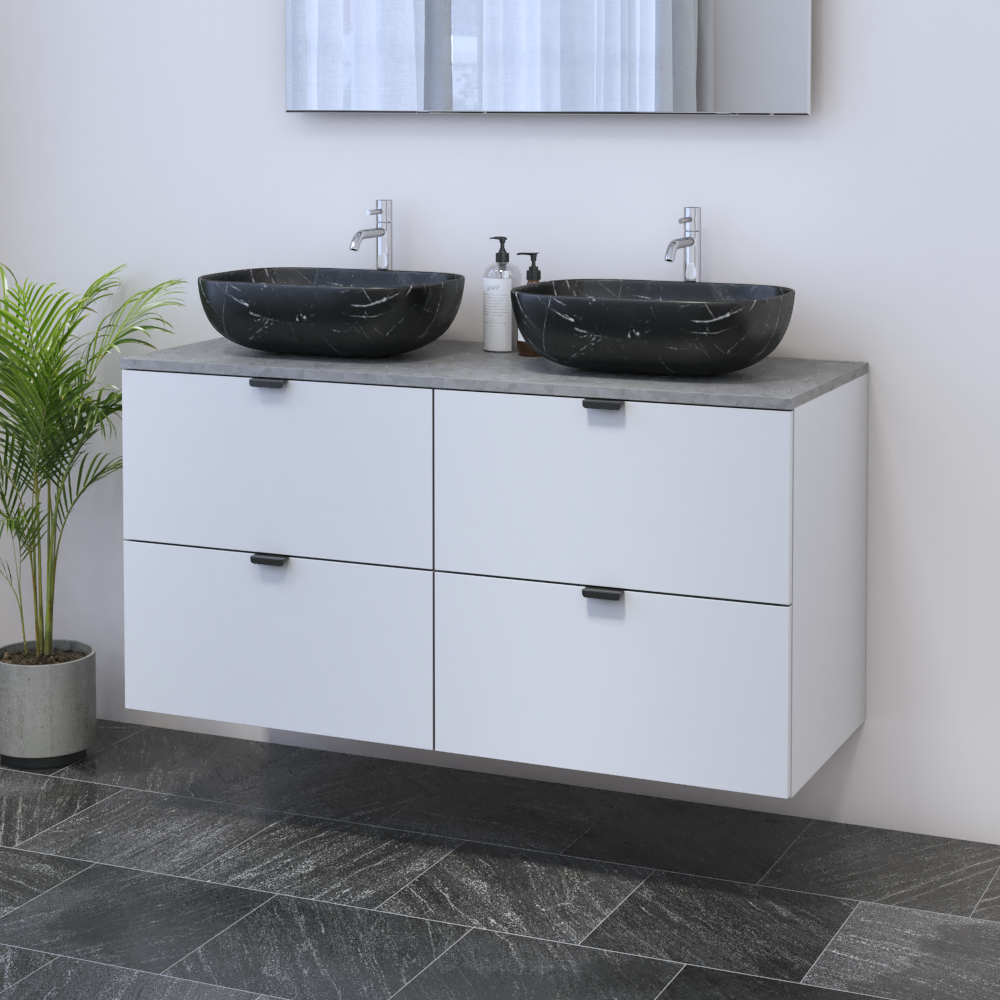 Ines 4S 120 Floating Bathroom Vanity