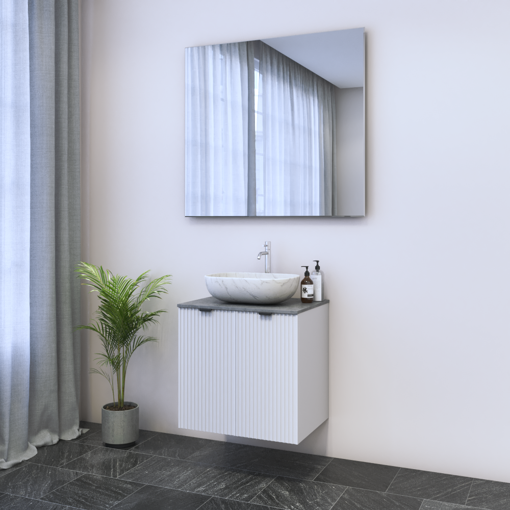 Nicole 2D 60 Floating Bathroom Vanity