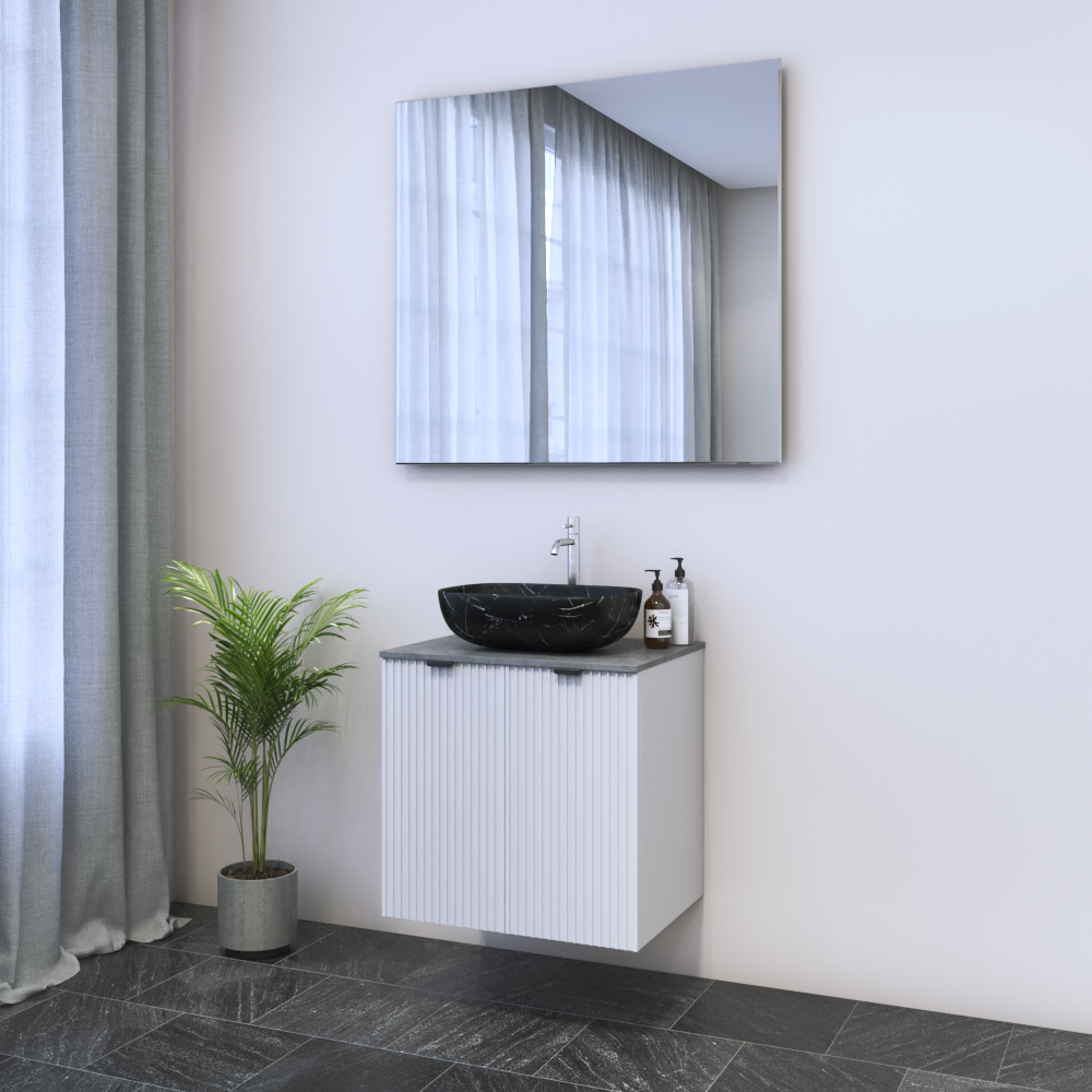 Nicole 2D 60 Floating Bathroom Vanity