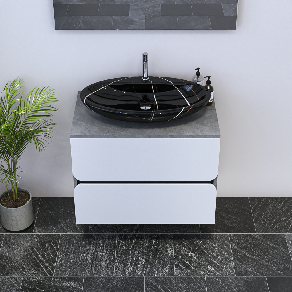 Azurro 2S 80 Floating Bathroom Vanity