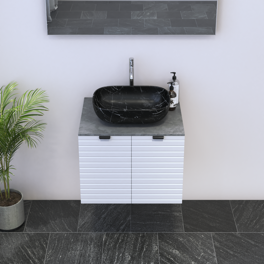 Capri 2D 60 Floating Bathroom Vanity