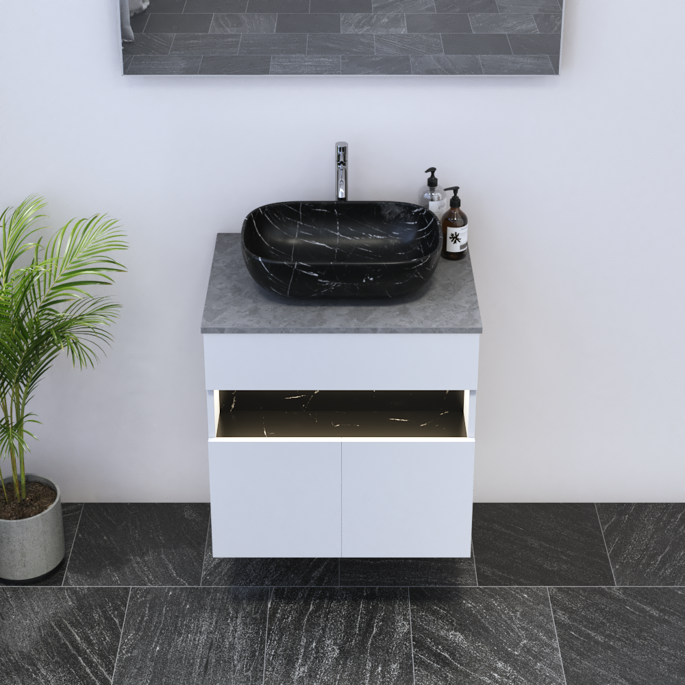 Laguna 2D 60 Floating Bathroom Vanity