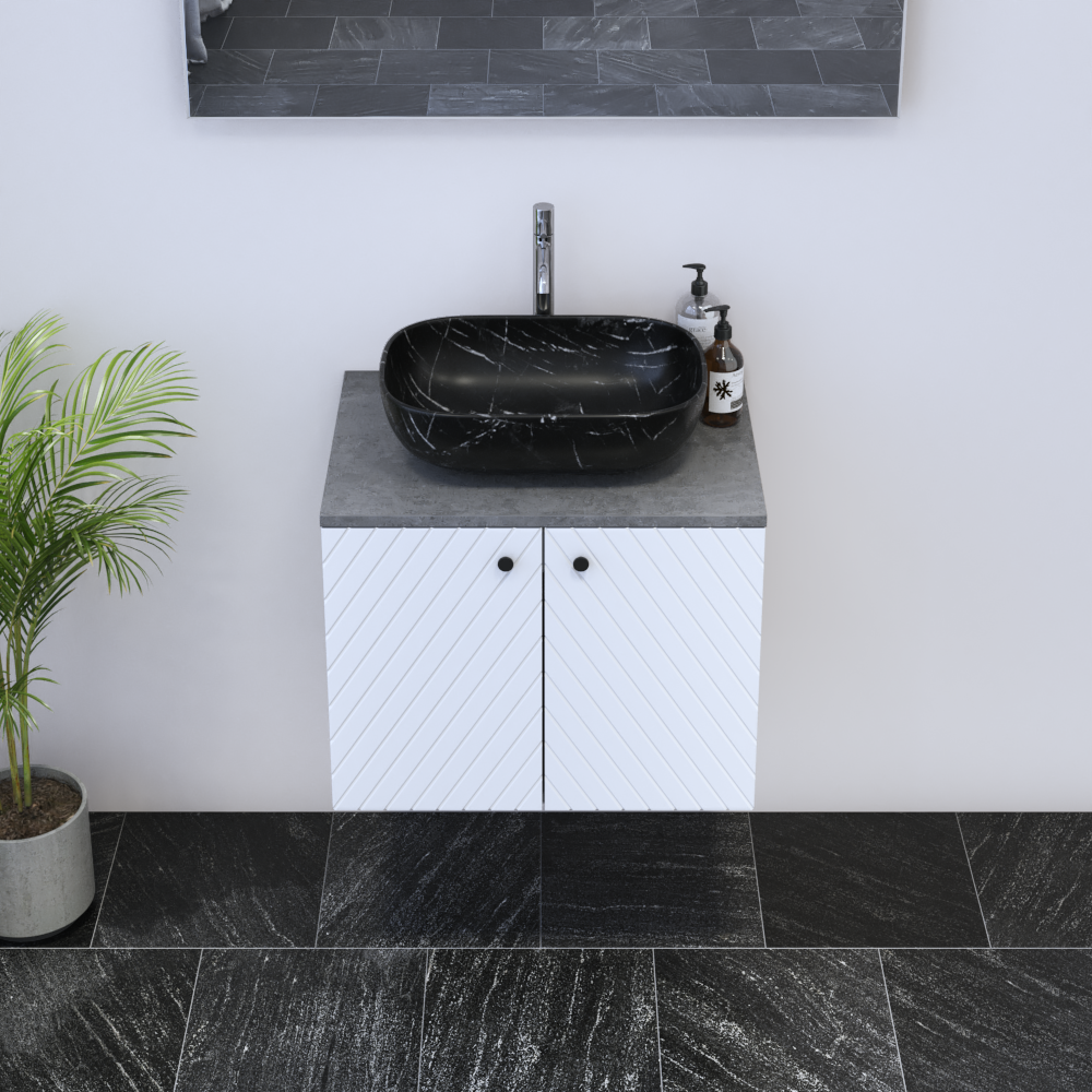 Avela 2D 60 Floating Bathroom Vanity