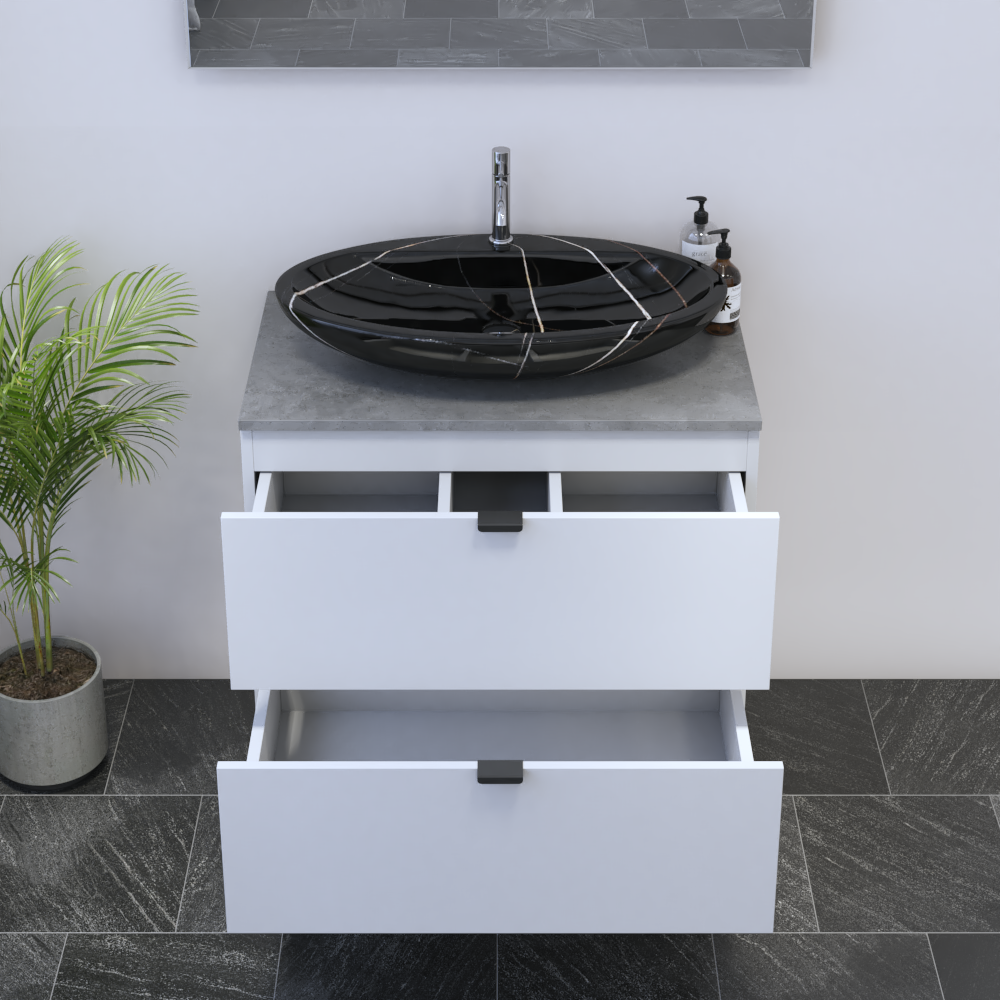 Ines 2S 80 Floating Bathroom Vanity