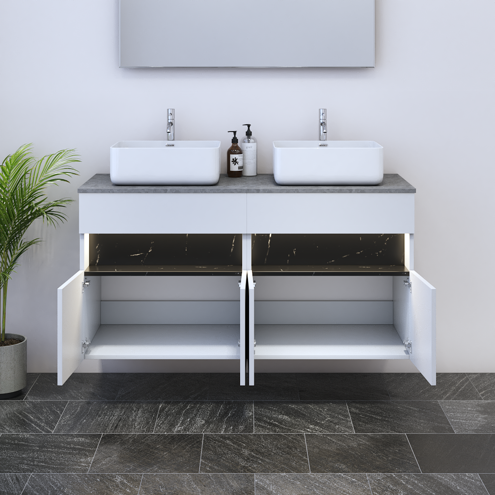 Laguna 4D 120 Floating Bathroom Vanity