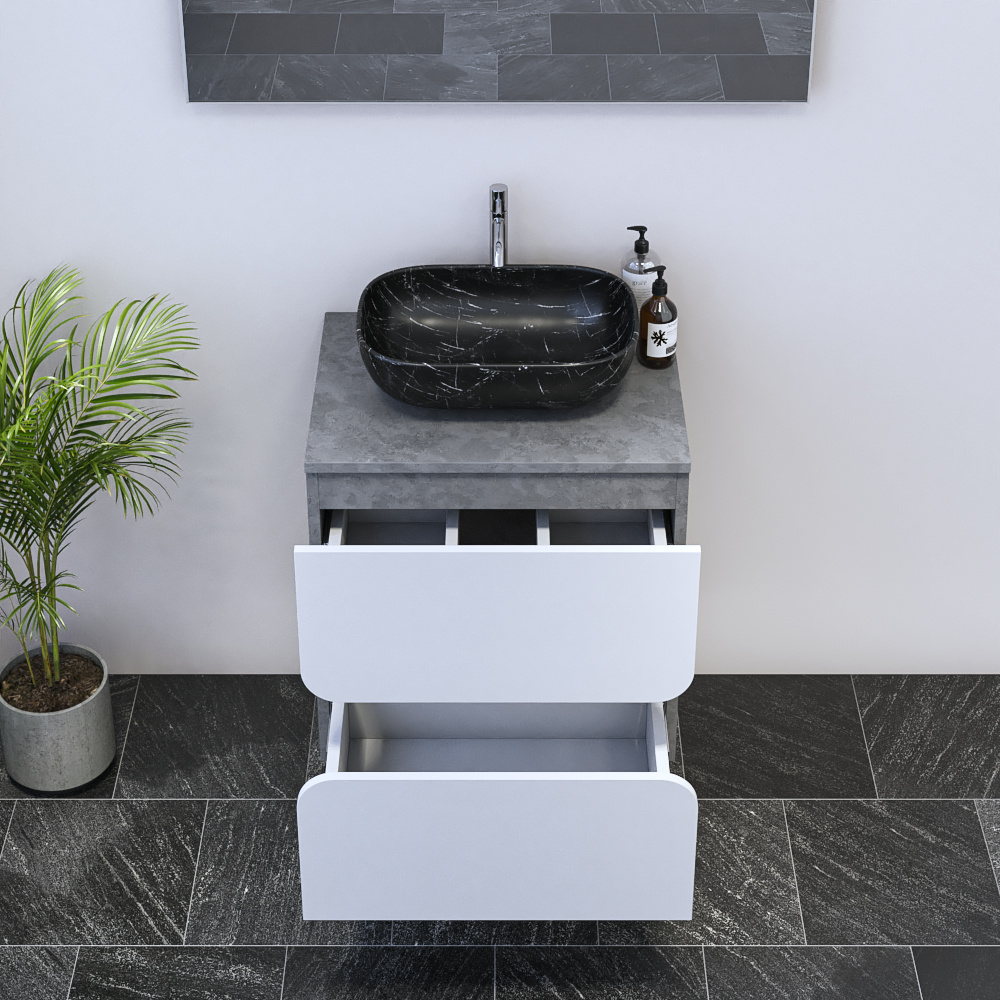 Azurro 2S 60 Floating Bathroom Vanity