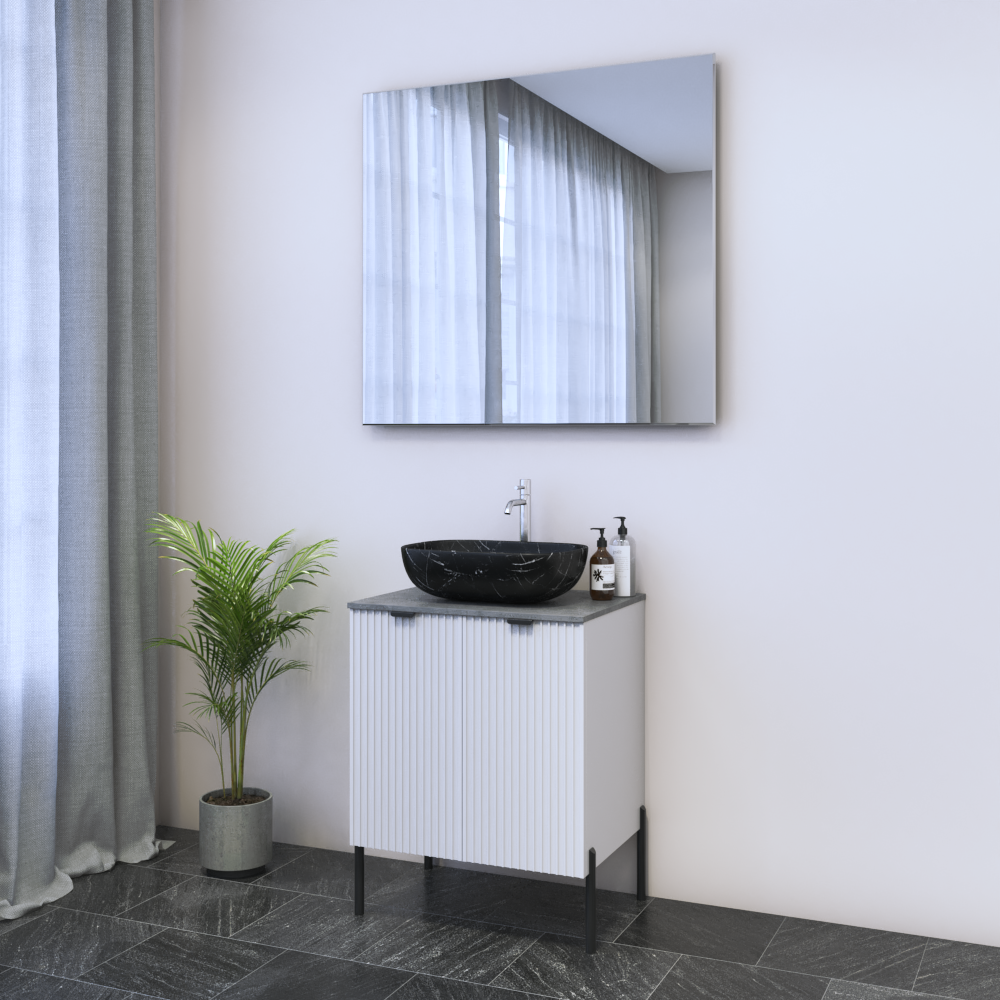 Nicole 2D 60 Floating Bathroom Vanity