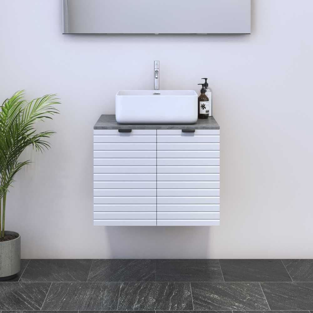 Capri 2D 60 Floating Bathroom Vanity