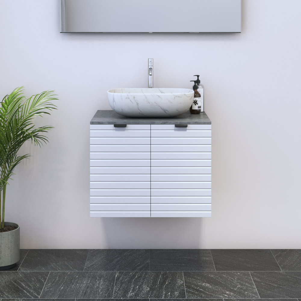 Capri 2D 60 Floating Bathroom Vanity