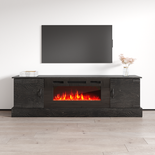 Carmen BL-EF Fireplace TV Stand