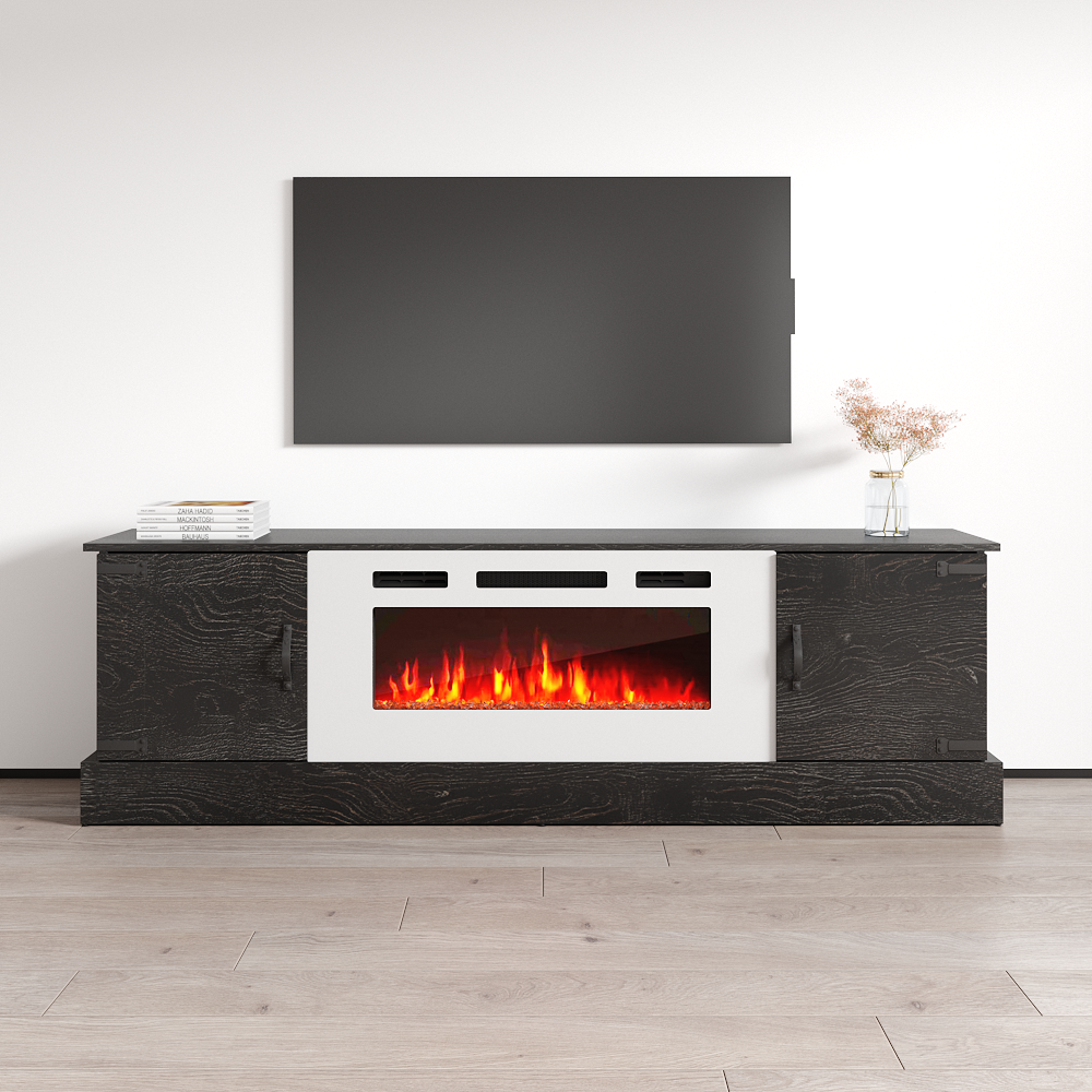 Carmen WH-EF Fireplace TV Stand