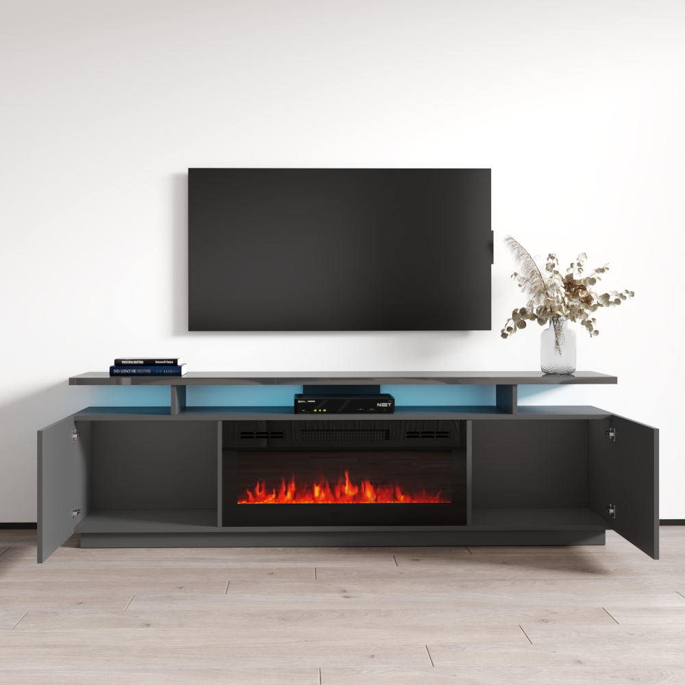 Eva-KBL Fireplace TV Stand