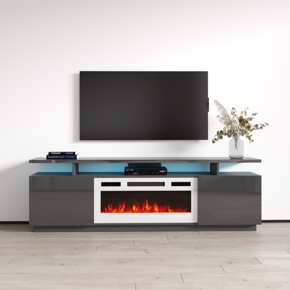 Eva-KWH Fireplace TV Stand