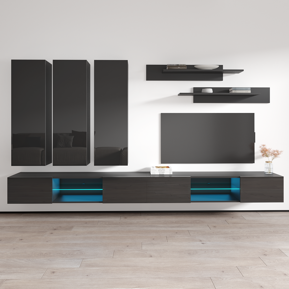 Fly E 33TV Floating Entertainment Center