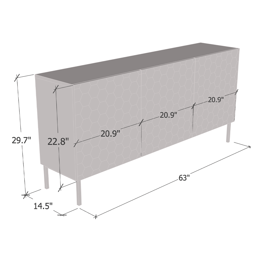 Hexa 02 Sideboard