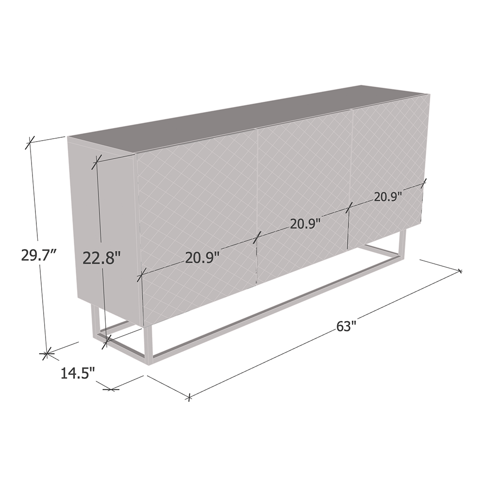 Lattice 02 Sideboard