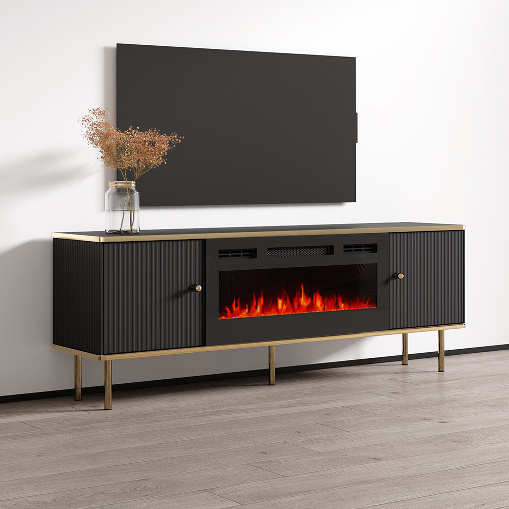 Camelia BL-EF Fireplace TV Stand