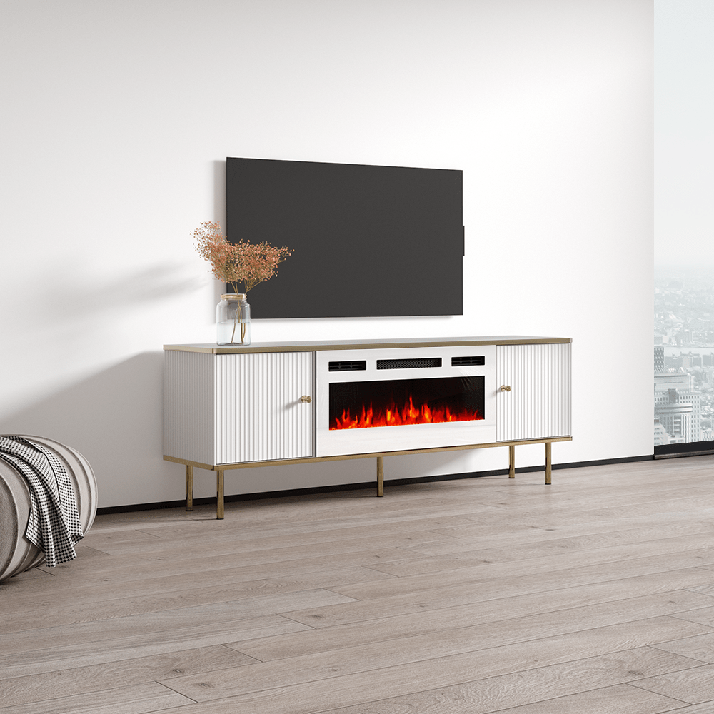 Camelia WH-EF Fireplace TV Stand