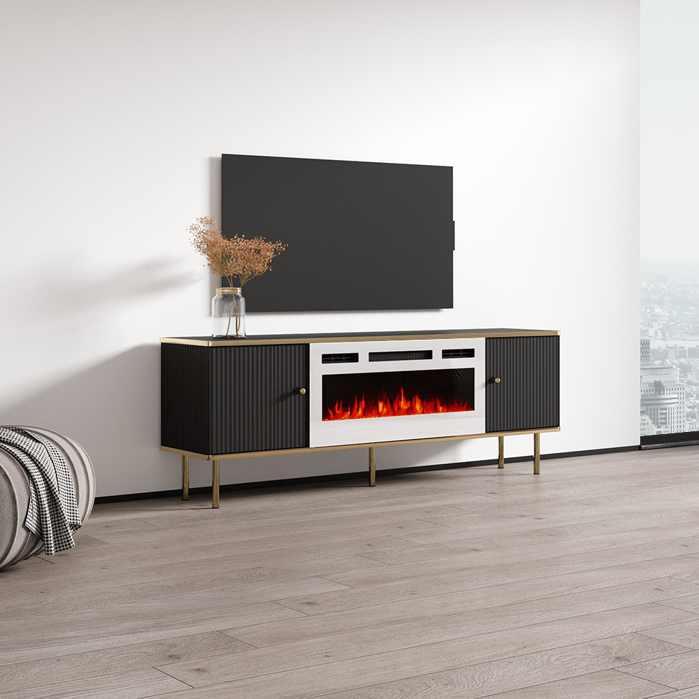 Camelia WH-EF Fireplace TV Stand