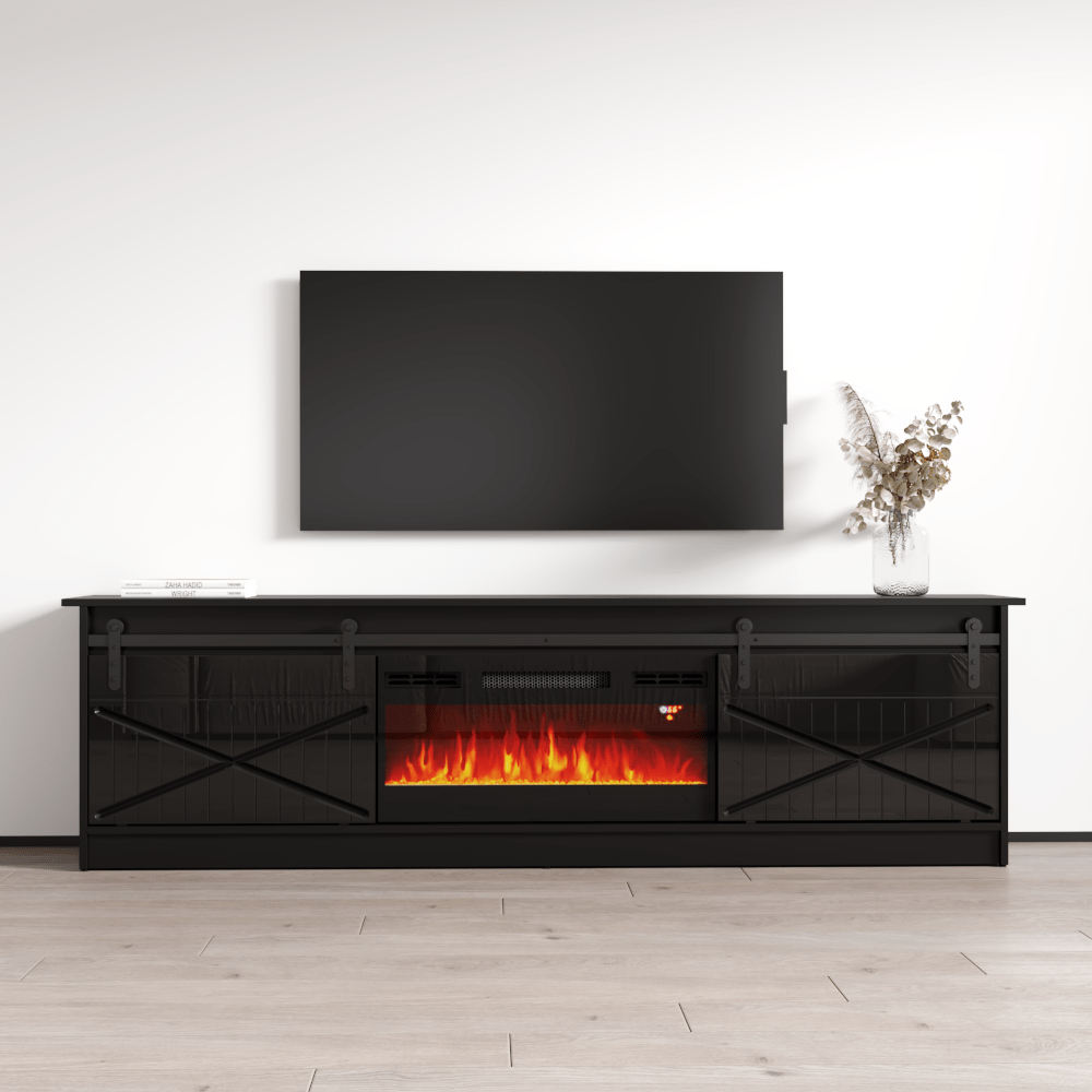 Granero BL-EF Fireplace TV Stand