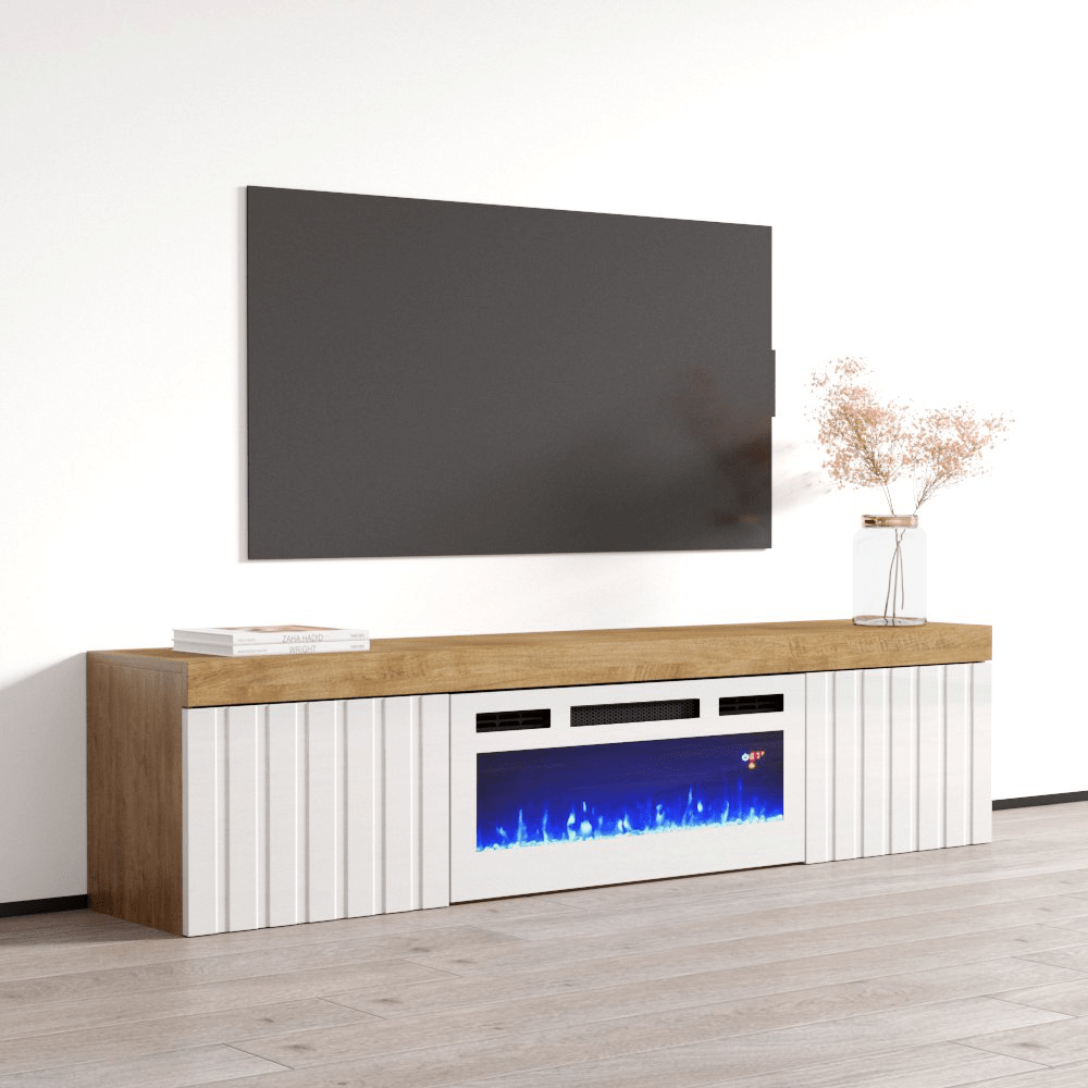 Knoxville WH-EF Floating Fireplace TV Stand