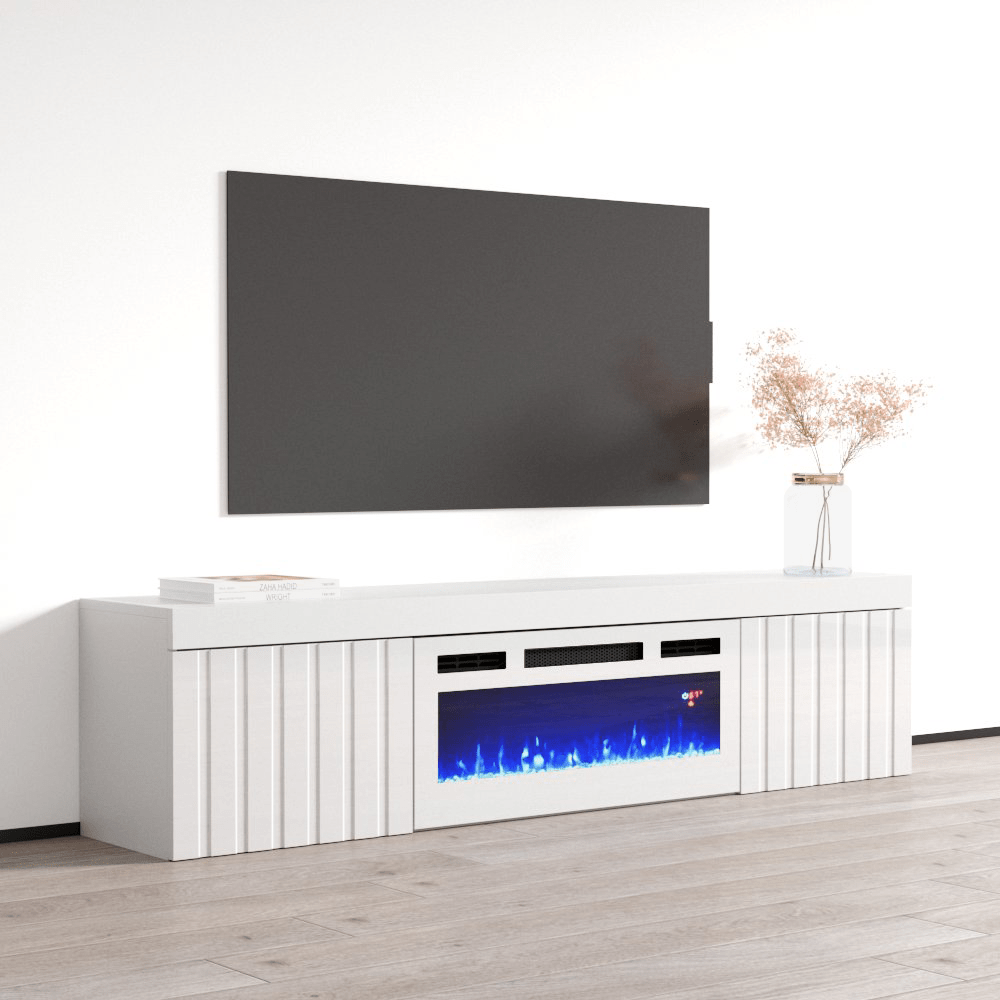 Knoxville WH-EF Floating Fireplace TV Stand