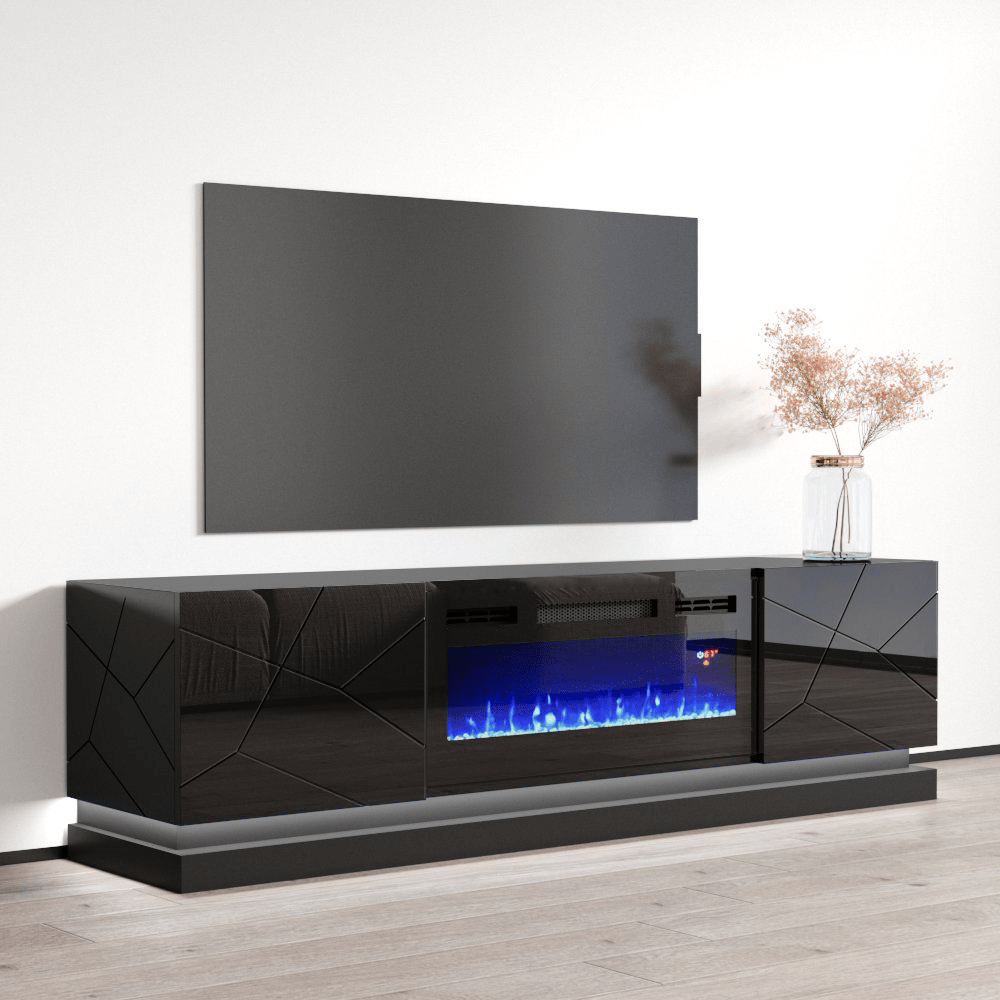 Shu BL-EF Fireplace TV Stand