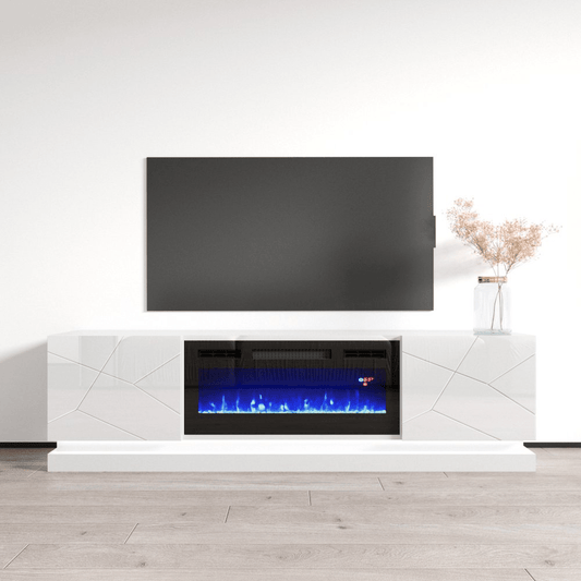 Shu BL-EF Fireplace TV Stand