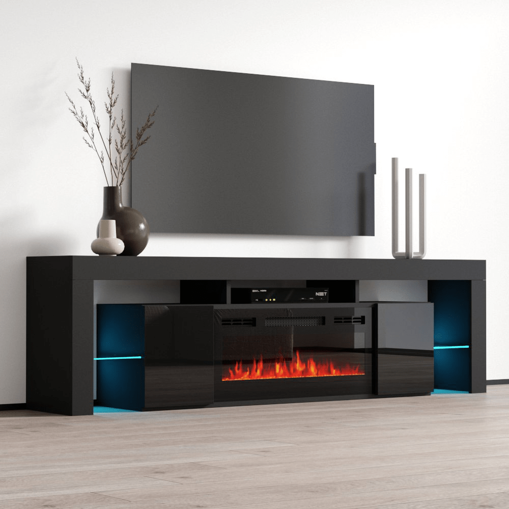 Soleo BL-EF Fireplace TV Stand