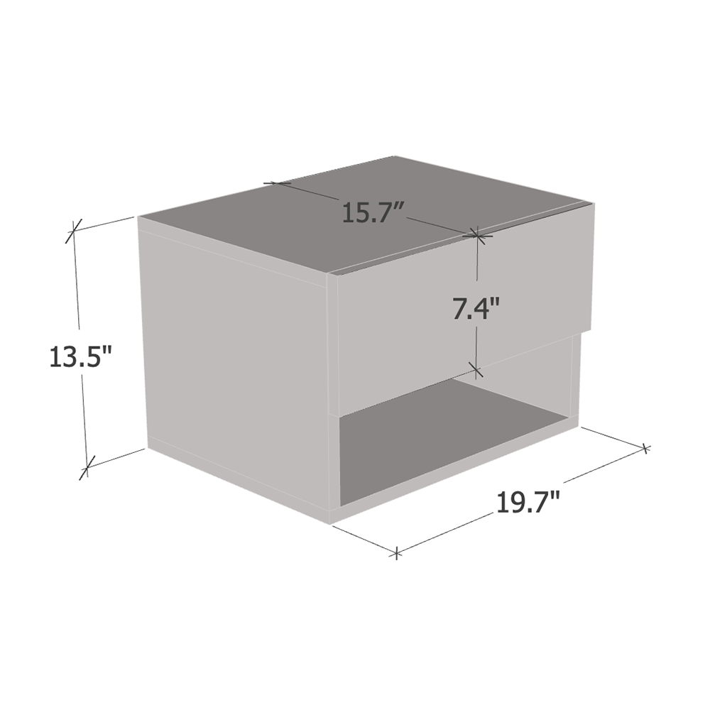 Air Floating Nightstand