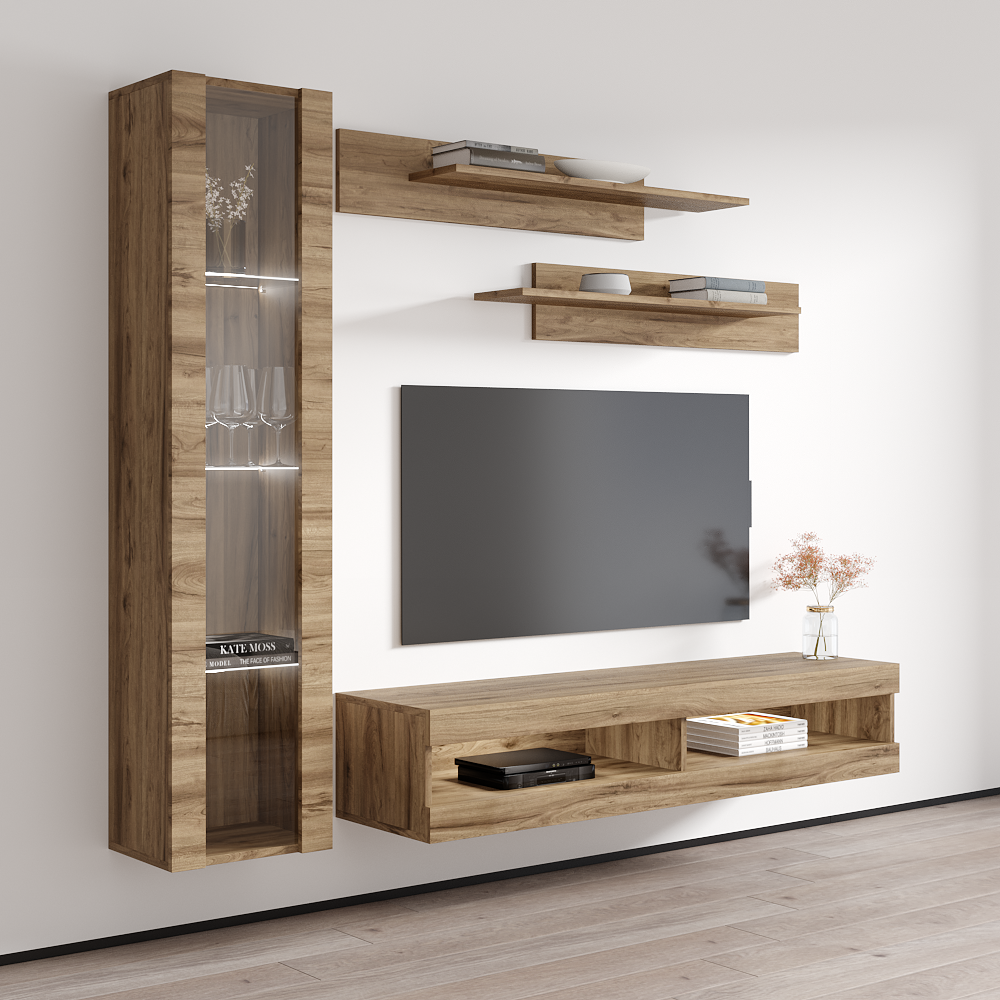 Fly G 34TV Floating Entertainment Center