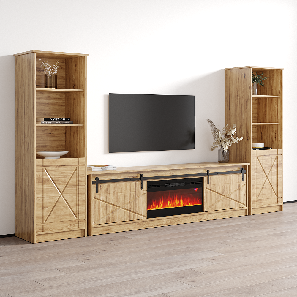 Granero BL-EF Fireplace Entertainment Center