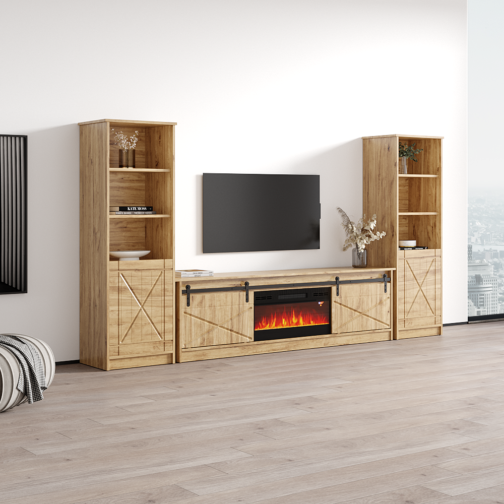 Granero BL-EF Fireplace Entertainment Center