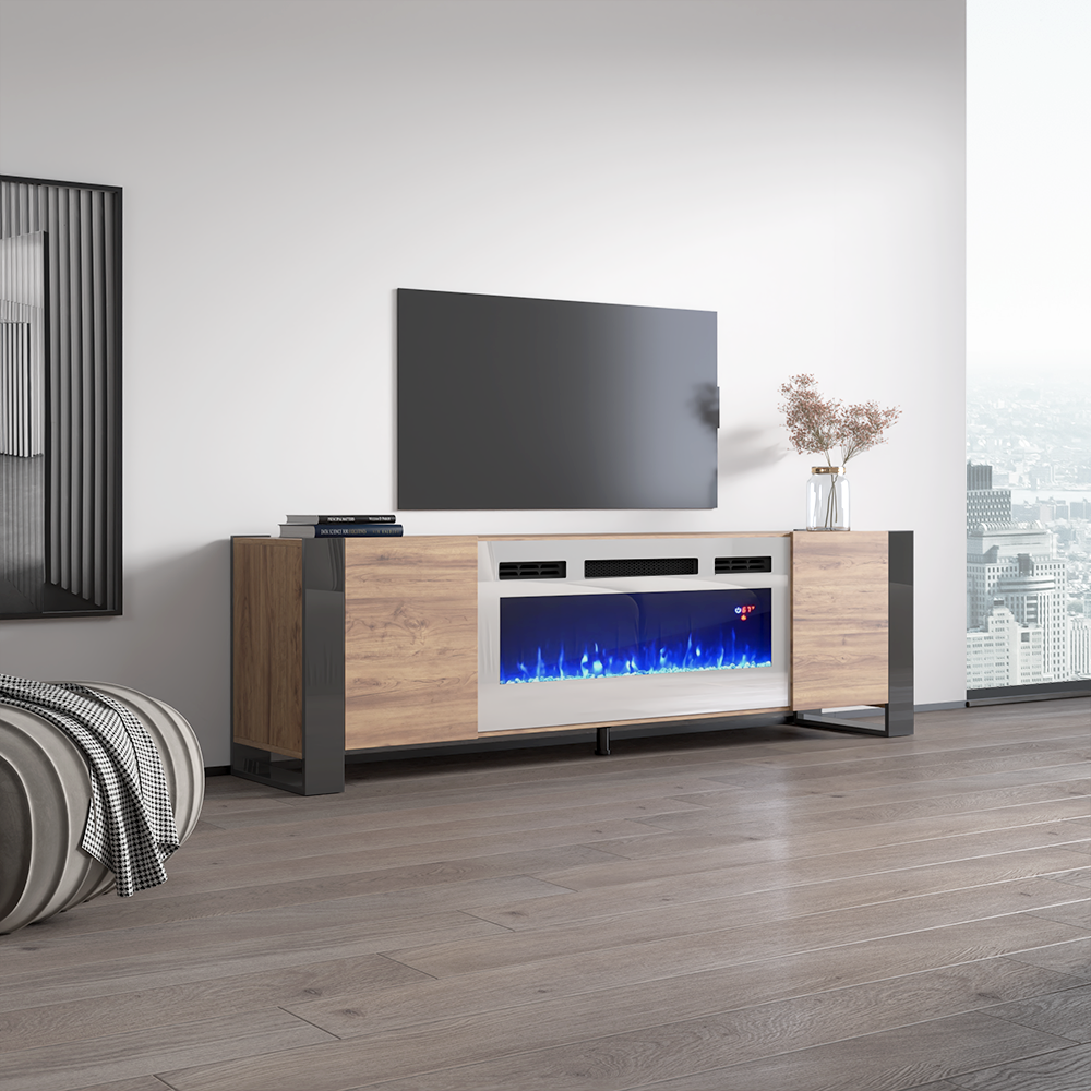 Woody WH-EF Fireplace TV Stand