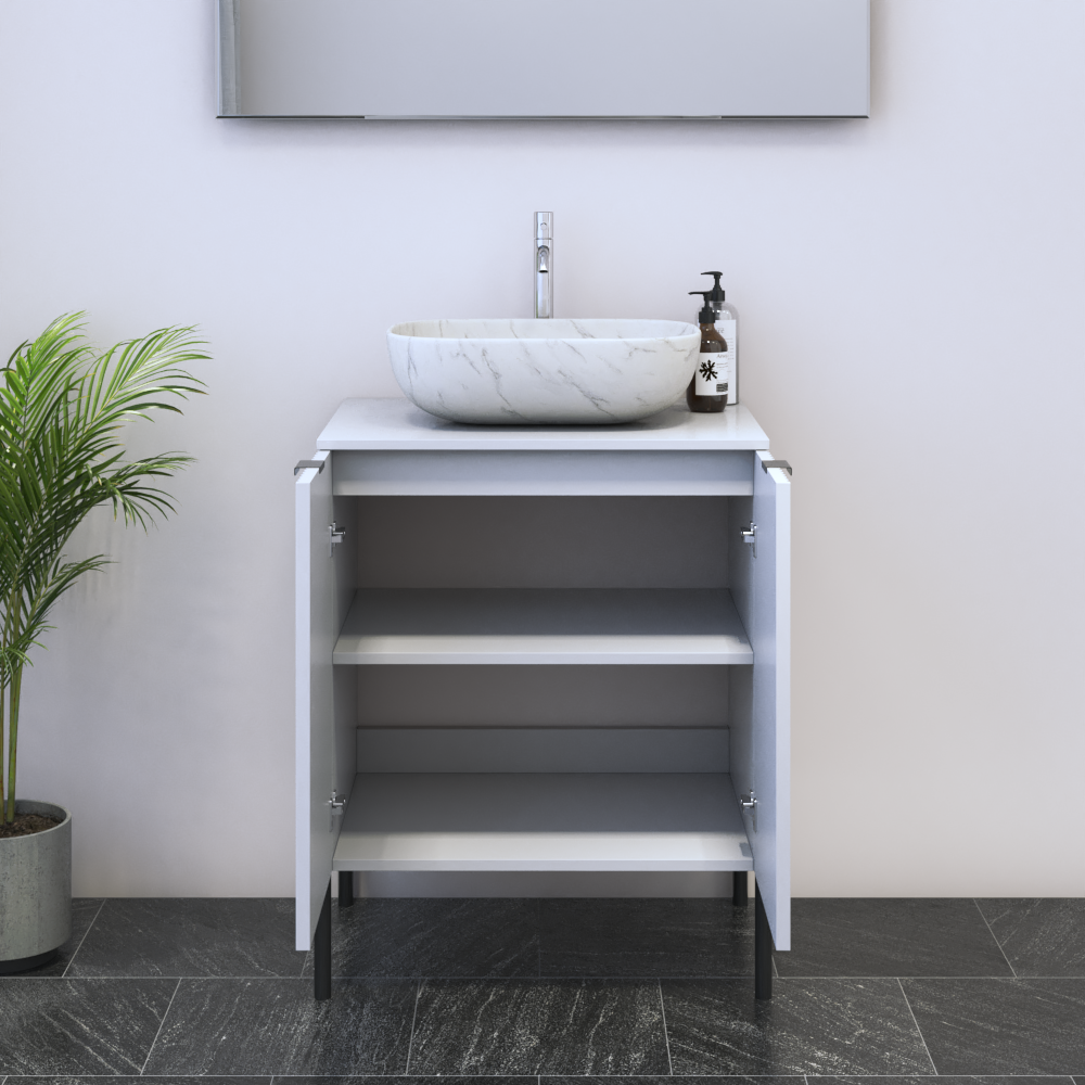 Nicole 2D 60 Floating Bathroom Vanity