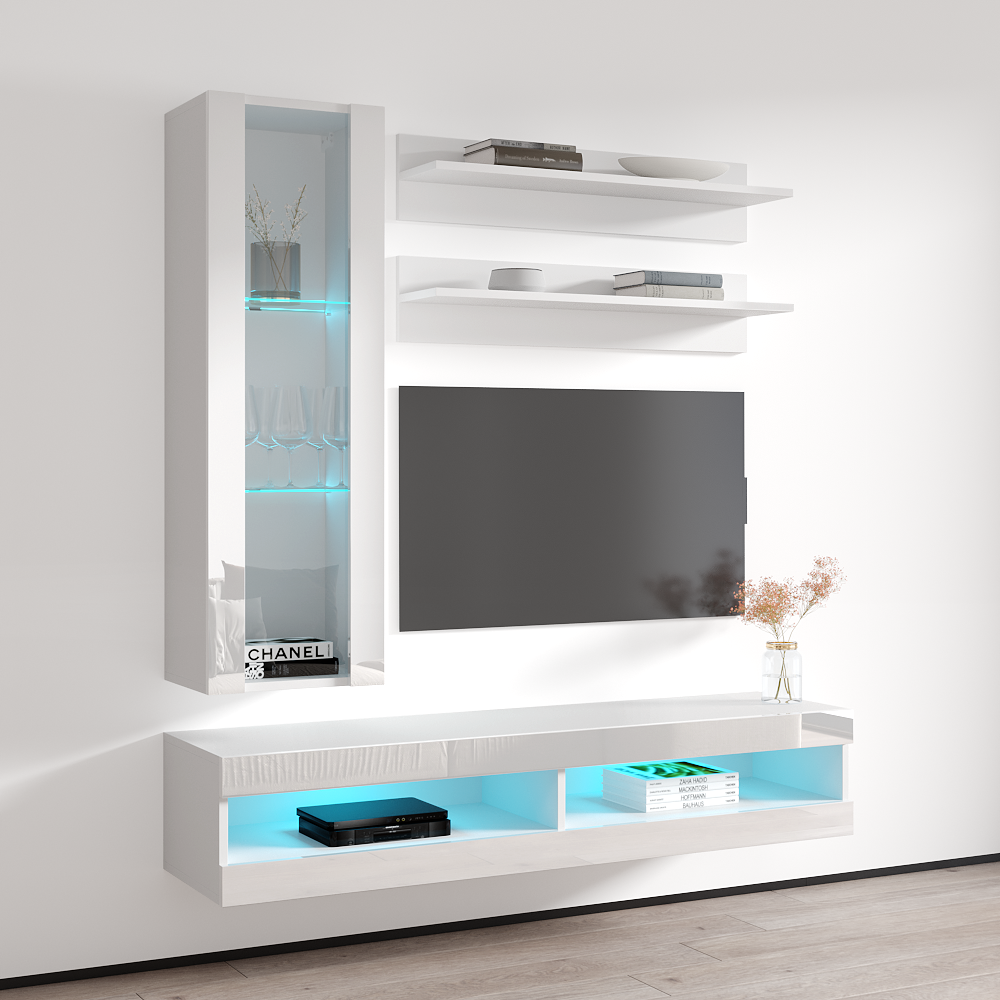 Fly H 34TV Floating Entertainment Center