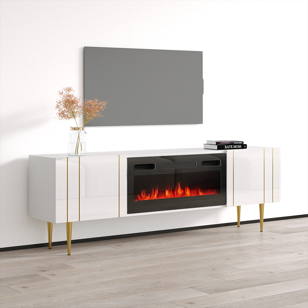 Nile BL-EF Fireplace TV Stand