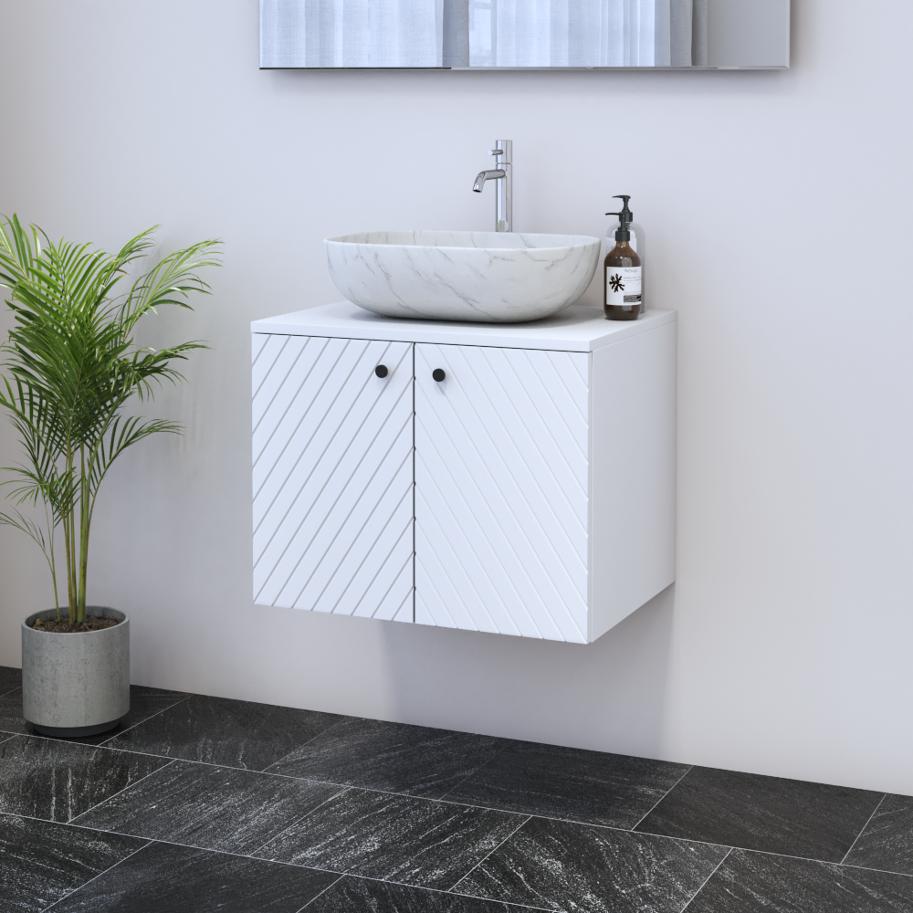 Avela 2D 60 Floating Bathroom Vanity