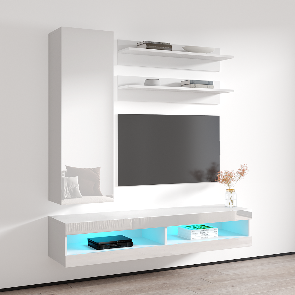 Fly H 34TV Floating Entertainment Center