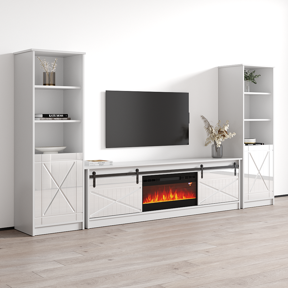 Granero BL-EF Fireplace Entertainment Center