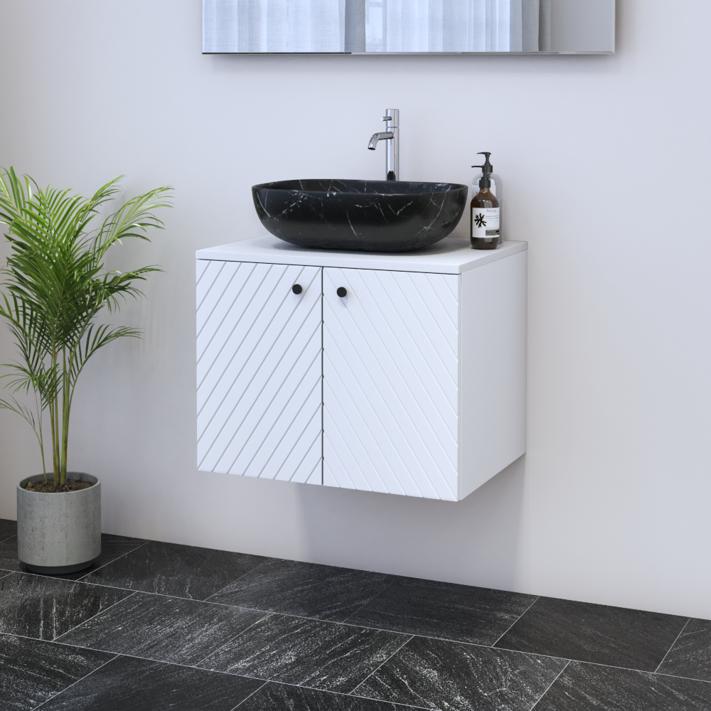 Avela 2D 60 Floating Bathroom Vanity