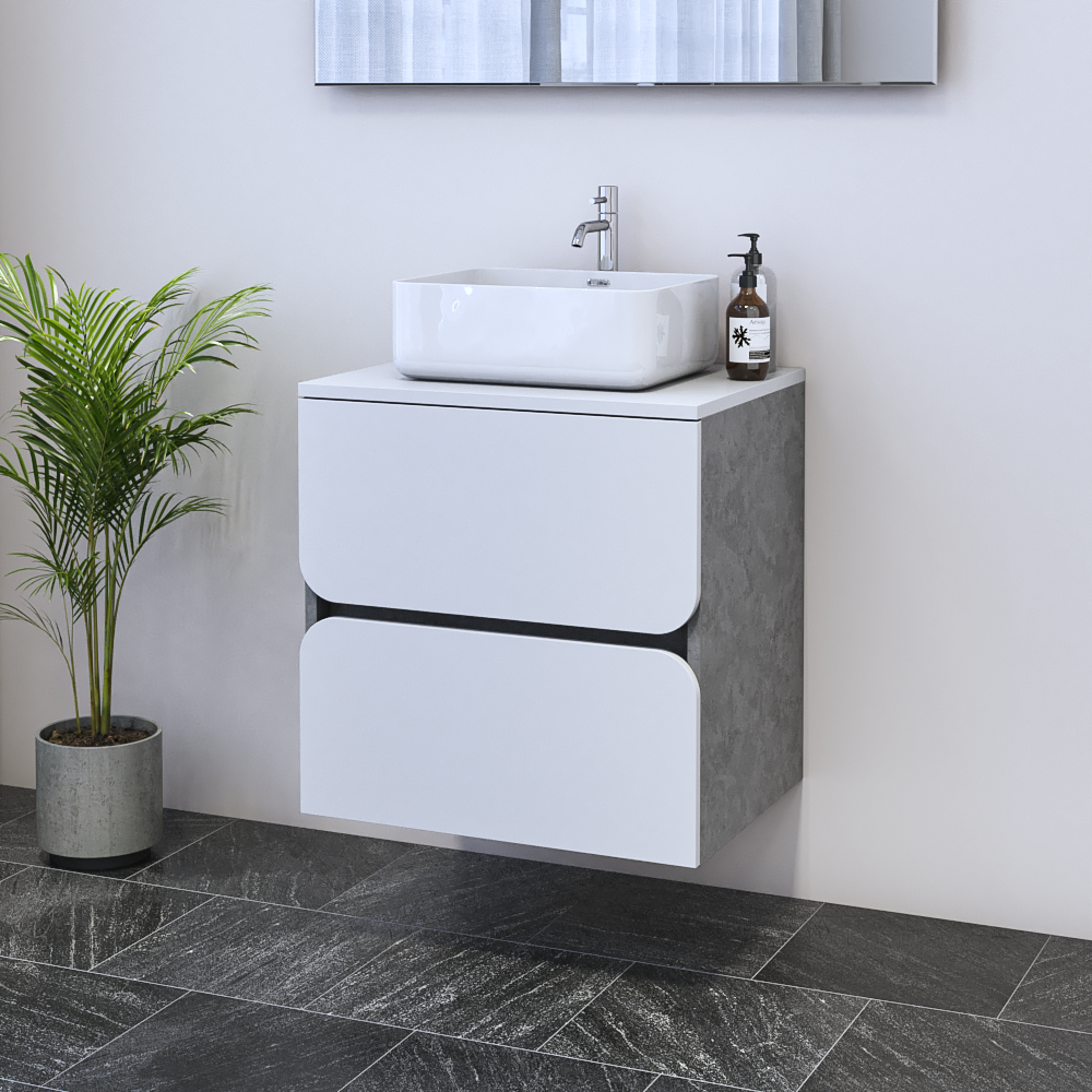 Azurro 2S 60 Floating Bathroom Vanity