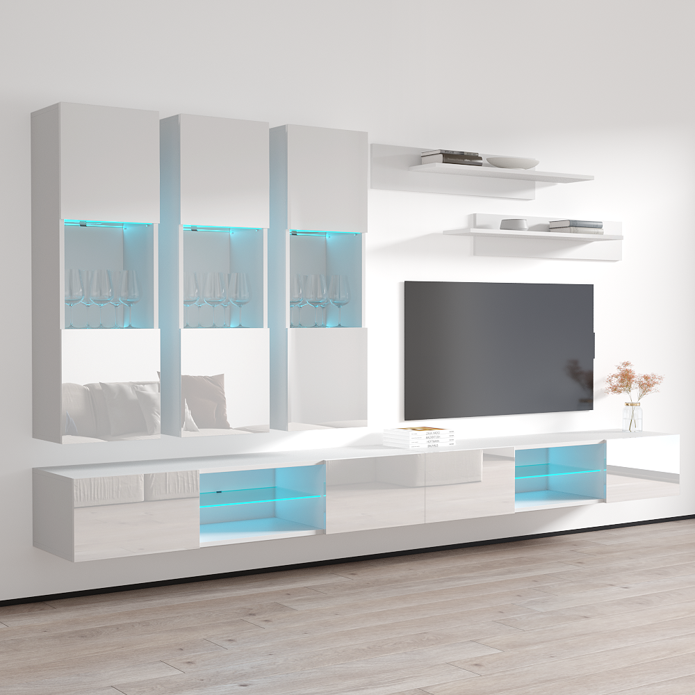 Fly E 33TV Floating Entertainment Center