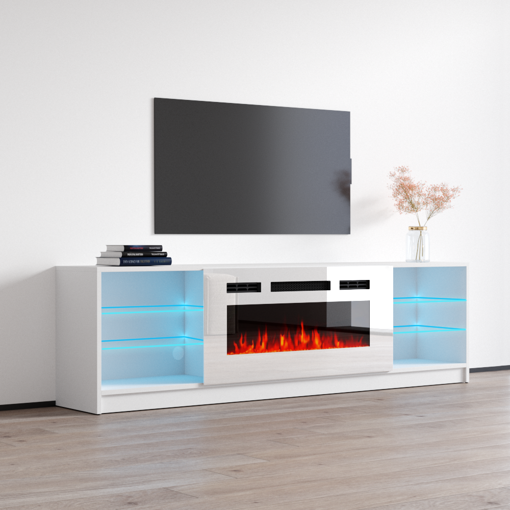 Boston WH01 Fireplace TV Stand